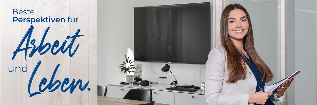 Foto: Beste Perspektiven für Arbeit und Leben. - 